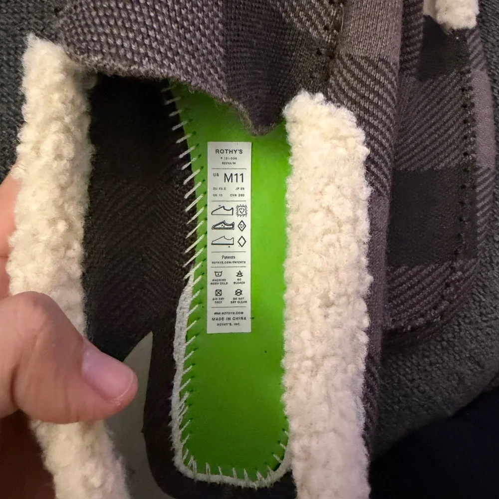 Rothy's Men's Brown Loafers with Cream Lining size 11 - Picture 6 of 6